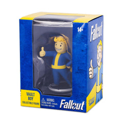 Toynk Vault-Tec jumpsuit detail on a mini Vault Boy figure