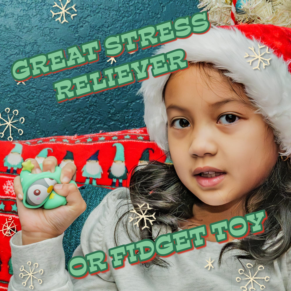 Toysmith Penguin Christmas Tree Squeezy adds festive fun to gifting