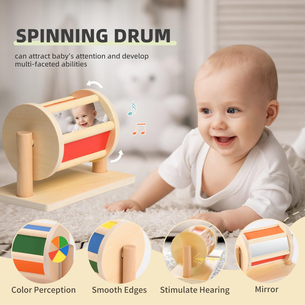 Toyssa hand ring encourages grasping and tactile discovery