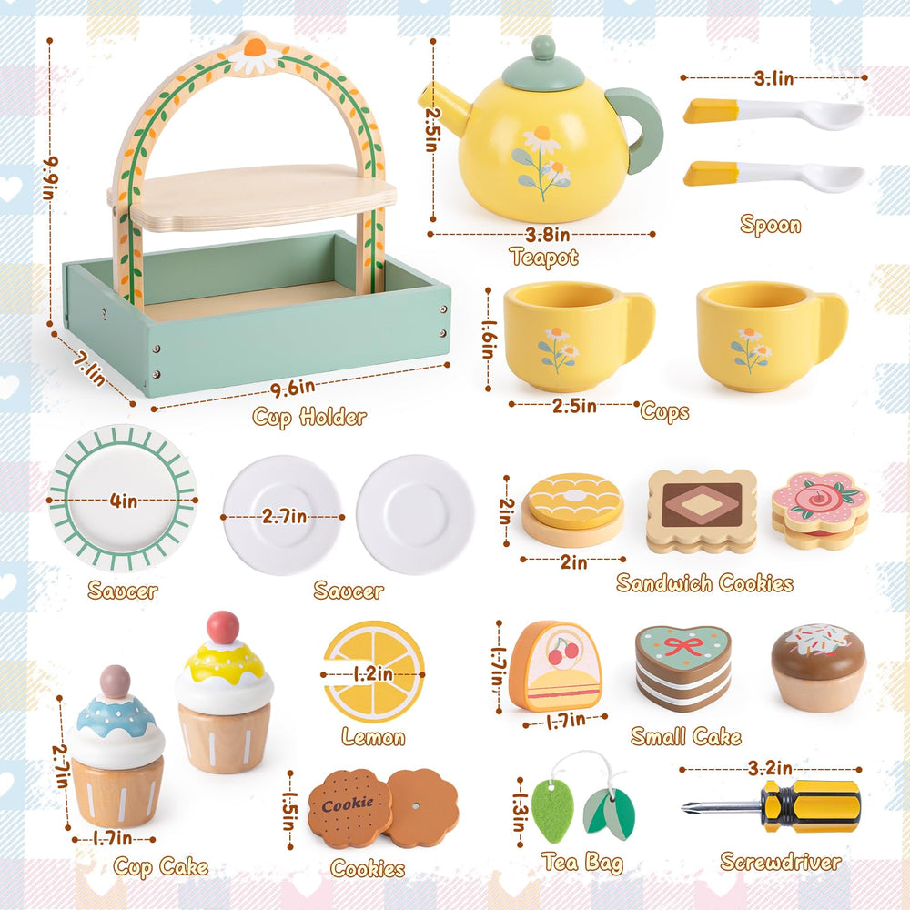 Toyssa dessert pieces spark creative play with pastries and sweets.
