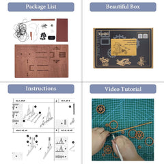 Toystub gift-ready puzzle kit suits adults and teens for mindful crafting.