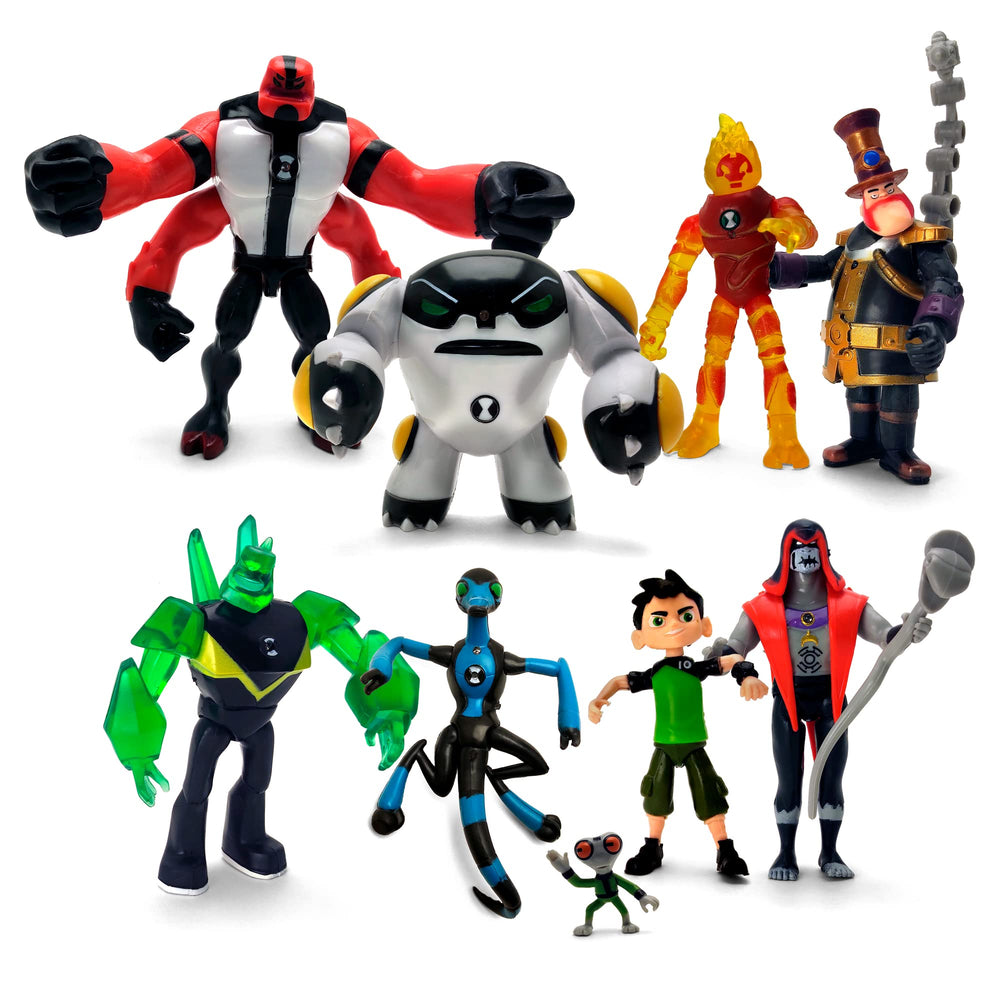Toysvill Ben 10 Steam Smythe figure, fun companion for adventures