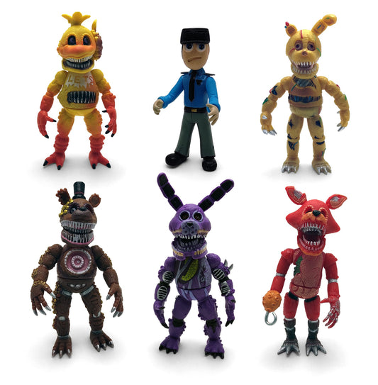 Toysvill FNAF Nightmare Foxy figure for display and imaginative play