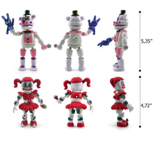Toysvill FNAF Ballora figure perfect for decorative setups and posing