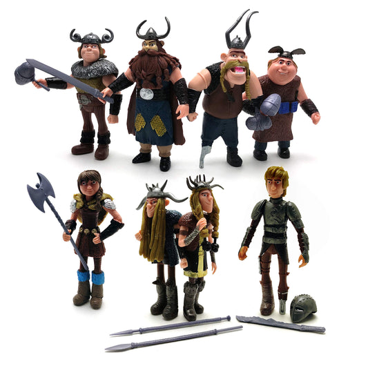 Toysvill Hiccup-figure ideal for display and imaginative play.