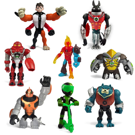 Toysvill Protector of Earth Four Arms figure ready for dynamic action play