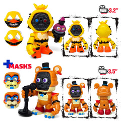 Toysvill Chica mini figure adds colorful display for party decor