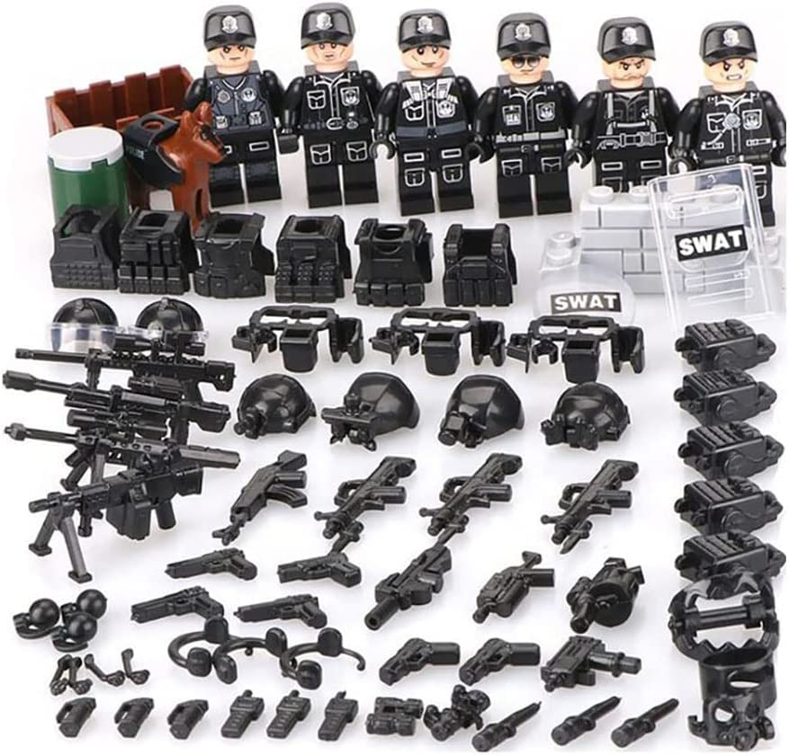 Toysvill SWAT gear set with helmets and armor boosts realistic role-play