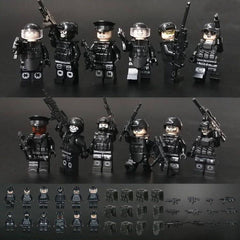 Toysvill SWAT packaging keeps the set organized for gifting.