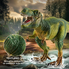 TOYSXYIN Dinosaurs T-Rex side detail highlighting pose for storytelling