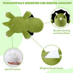 TOYSYM easy-clean dino plush machine washable for quick refresh