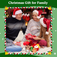 TOYSYM My First Plush Christmas Box plush collection in festive gift box