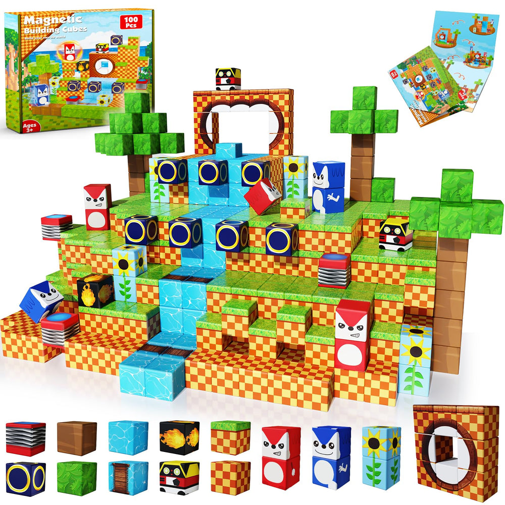 ToyUnited magnetic blocks assemble play for creative building and spatial skills.