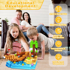 ToyUnited magnetic blocks in classroom or family settings foster collaboration and group projects.