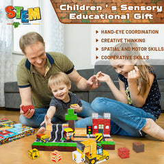 ToyUnited magnetic blocks gift idea for kids 3-8 during holidays.