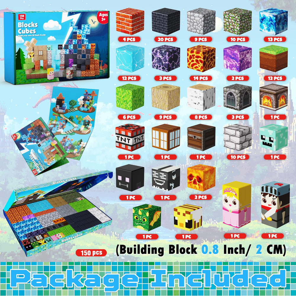 ToyUnited magnetic blocks vibrant colors and patterns spark imaginative play