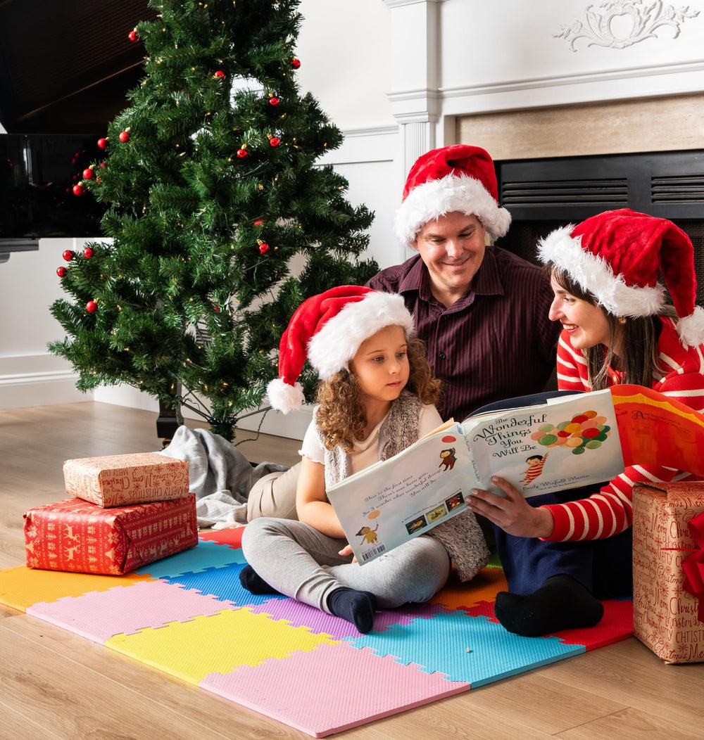 ToyVelt gift-ready puzzle floor mat ideal for birthdays.