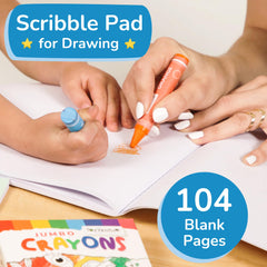 TOYVENTIVE drawing paper pad for large art projects and free drawing