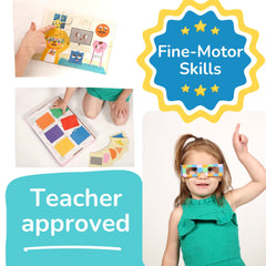 TOYVENTIVE Preschool Kit travel-friendly pack keeps kids engaged.