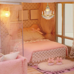 Toyvian dollhouse photo prop light for charming mini scenes