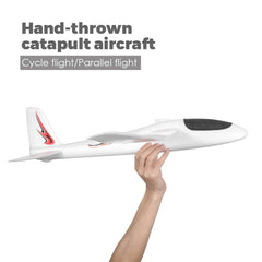 Toyvian foam airplane two flight modes enable gliding and inverted flight.