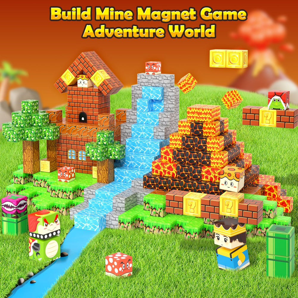 Toyvimo sealed-edge blocks provide safe, durable building during energetic play.