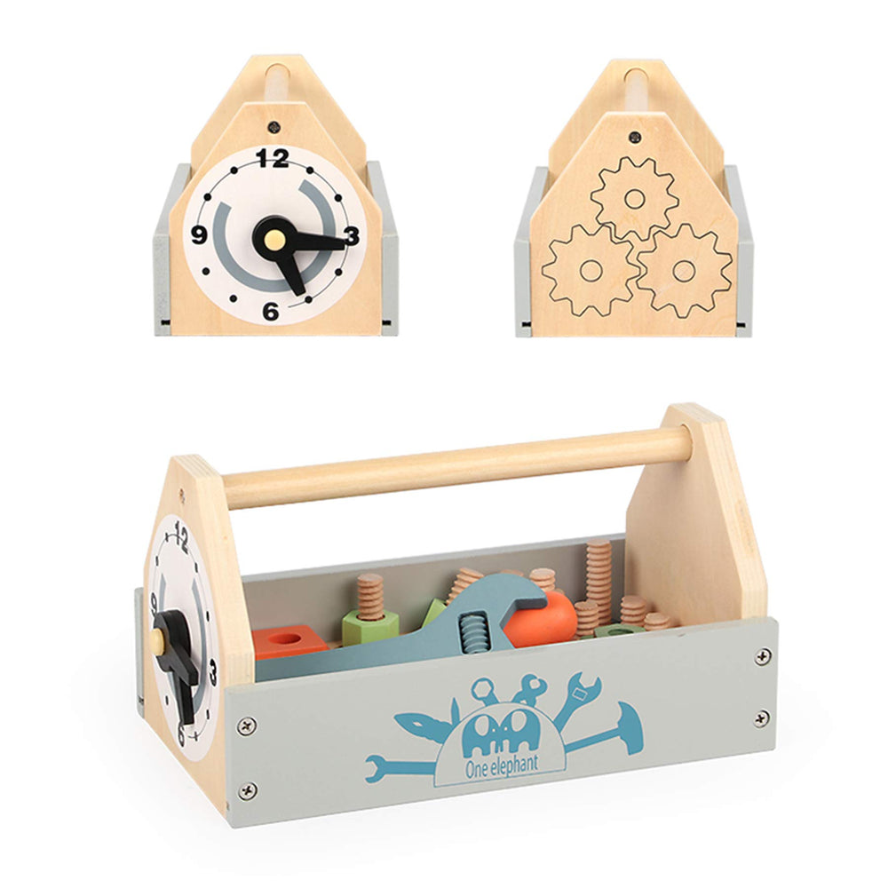 Toywoo hammer and screwdriver play scene for pretend carpentry