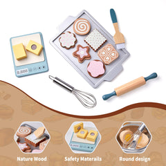 Toywoo cutting toys with safe edges help develop hand-eye coordination.