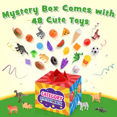 Toyze Montessori sensory toys durable storage box keeps play organized for travel.