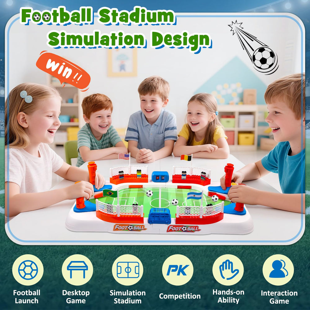 Toyze Soccer Board Game for a cozy family game night.