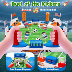 Toyze Soccer Board Game figures set ready for quick setup and action.