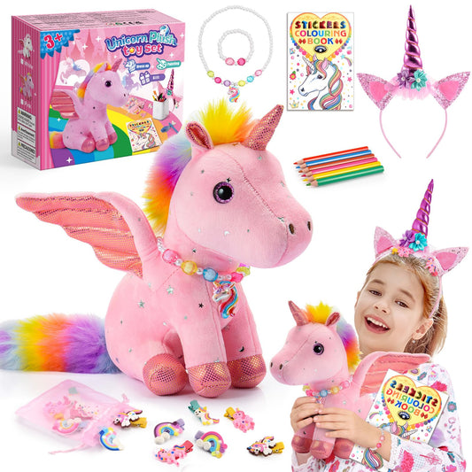 Toyze unicorn soft plush toy for cozy snuggles and imaginative play.