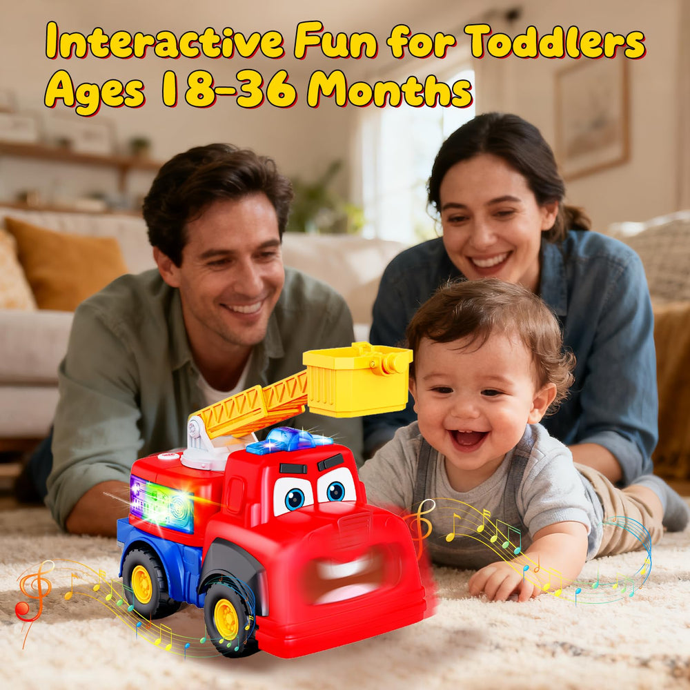 Tozkizm Talking Fire Truck interactive-learning setup supports curious minds during daily play.