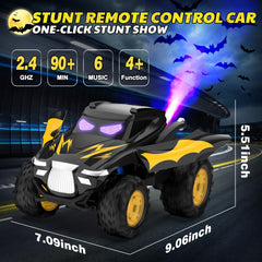 Tozuoup RC stunt car with six sound modes for varied indoor and outdoor play.