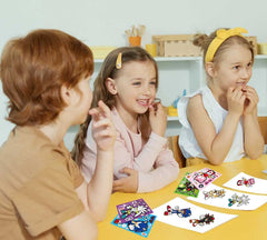 TQDGTOY Make-a-face sticker sheet packaging ready for gifting or party supplies.