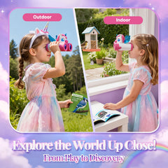 Tqeieu unicorn binoculars sturdy grip helps steady viewing