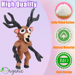 TQJOUJOU 99-Nights plush stitching detail enhances durability for daily use.