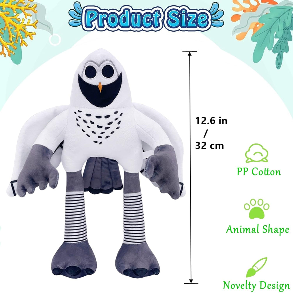 TQJOUJOU 99-Nights Owl plush face with stitched features