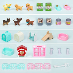 TQQFUN DIY pet shop playset emphasizes creativity and hands-on building.