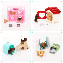 TQQFUN dog care accessories image highlights colorful tools for organized care routines.