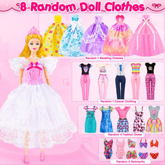TQRAZ dress-up accessories pack encourages mix-and-match fashion play.