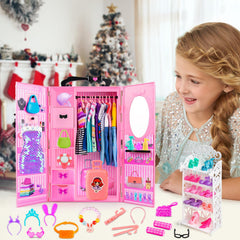 TQRAZ gift-ready dress-up playset inspires imaginative play for girls.