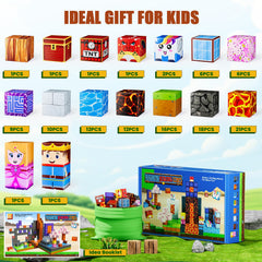 TQRAZ magnetic blocks instruction booklet inspires guided exploration.