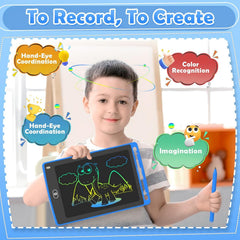 TQU 8.5 inch colorful LCD doodle board with vivid colors