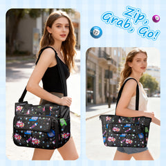 Trahzia Bingo Bag water-resistant nylon protects gear in light rain.