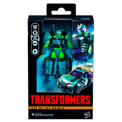 Transformers Fugitive Waspinator articulated head, arms, and legs enable flexible poses.