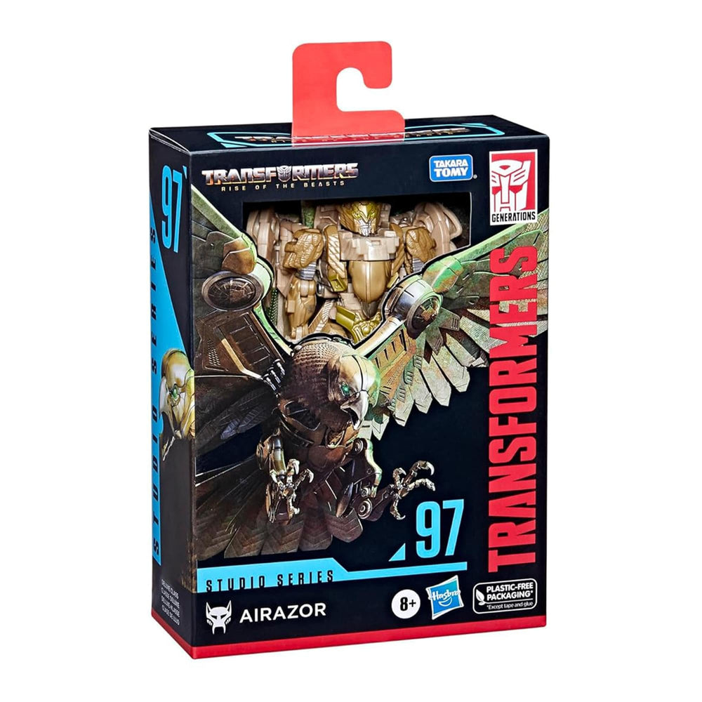 Airazor articulation supports dynamic action poses.