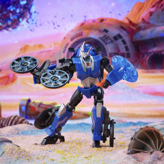 Transformers Arcee motorcycle mode for fast, action-packed conversions and display.