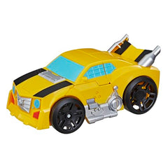 Transformers Bumblebee Rescue Bots Academy bright-yellow design catches the eye