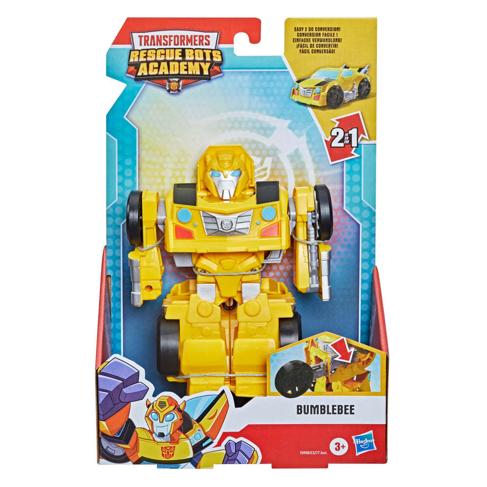 Transformers Bumblebee Rescue Bots Academy sportscar mode ideal for quick rescue missions